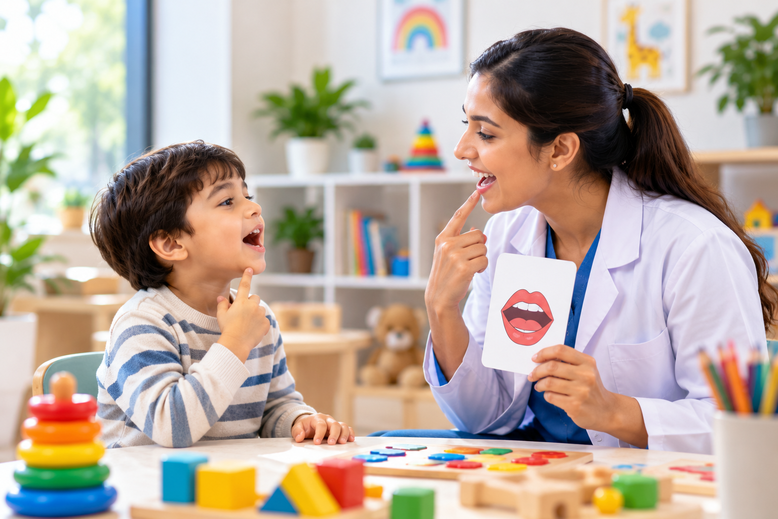 Language development therapy for children